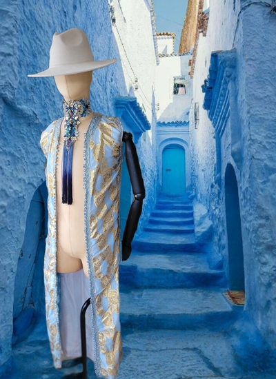 Baby Blue Kaftan