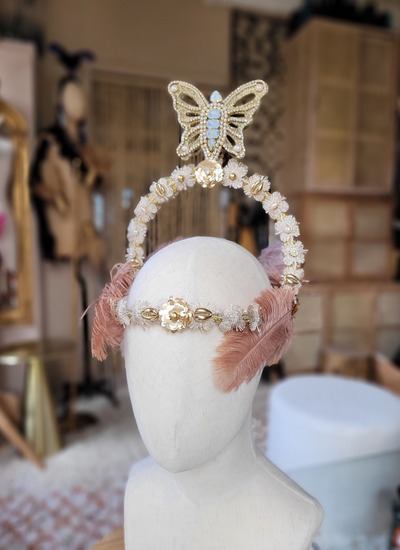 Butterfly headpiece