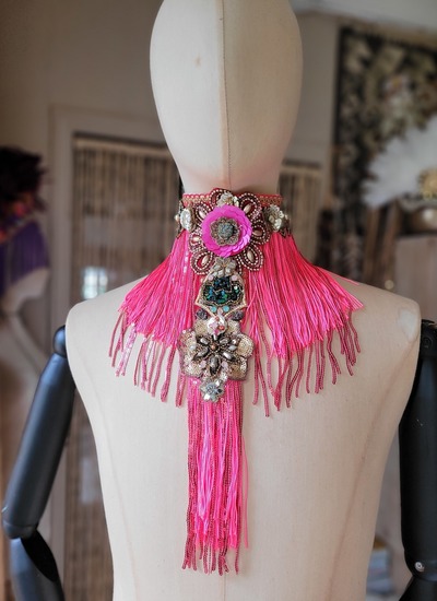 Pink necklace