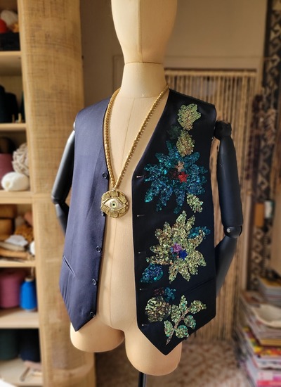 Waistcoat Green